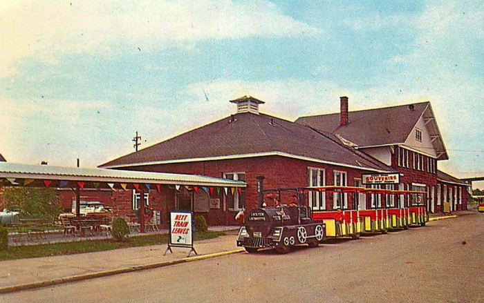 Soo Train Tours - Old Postcard (newer photo)